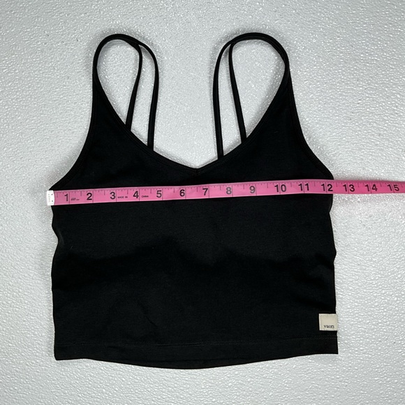 Vuori Performance‎ Crop Dreamknit Black Heather Size X-Small - Picture 11 of 13